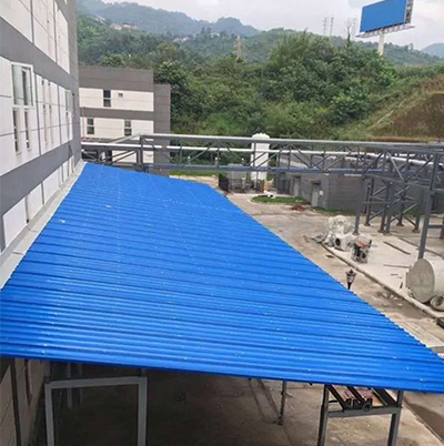 Color-Coated Corrugated Steel Sheets